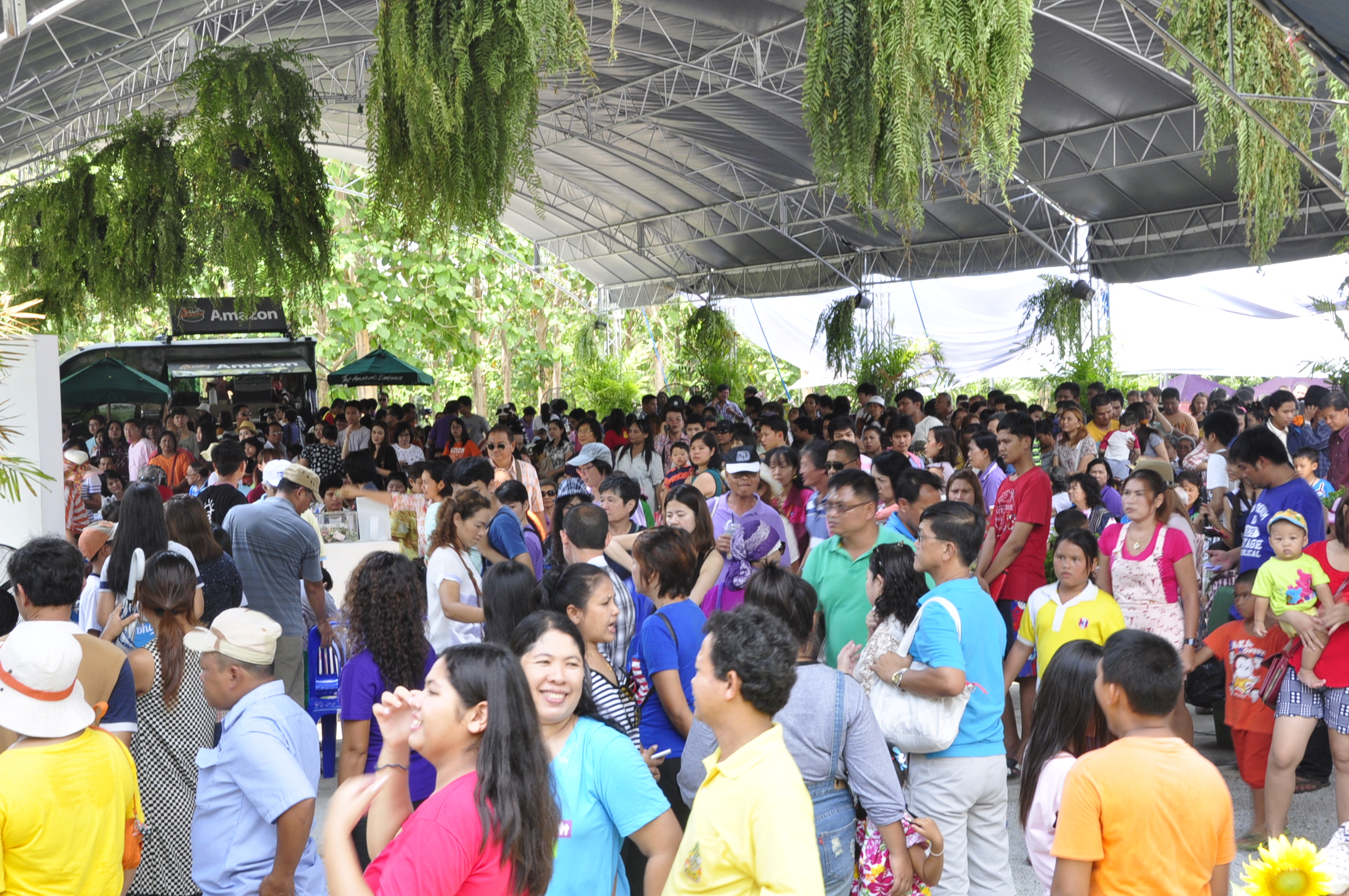 นักท่องเที่ยวแห่ชม งานมหัศจรรย์ไม้เมืองหนาวครั้งที่ 5 ทิวลิปบานที่ระยอง